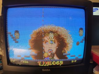 Placa jamma Monster World con fallo de sonido