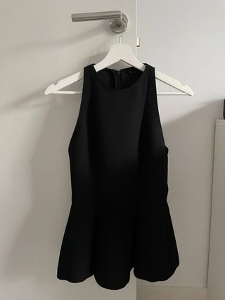 Blusa negra Zara XS - Nueva con etiqueta