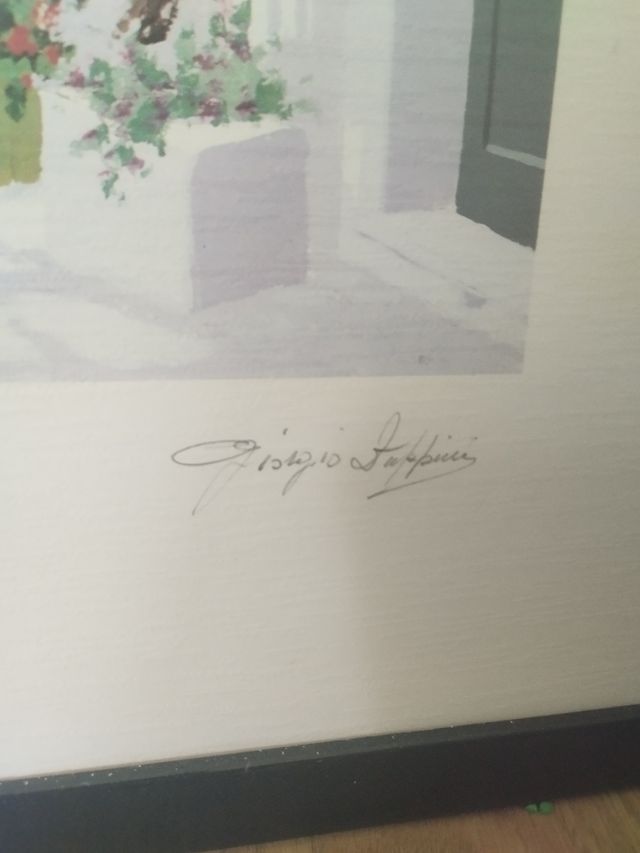 Conjunto de tres cuadros de paisajes