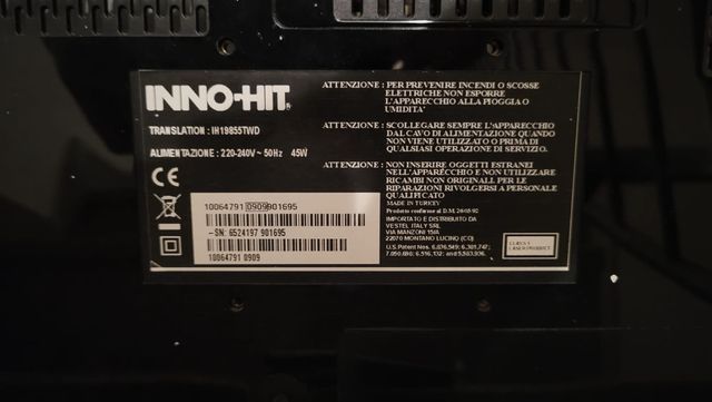 TV color INNO-HIT 19"
