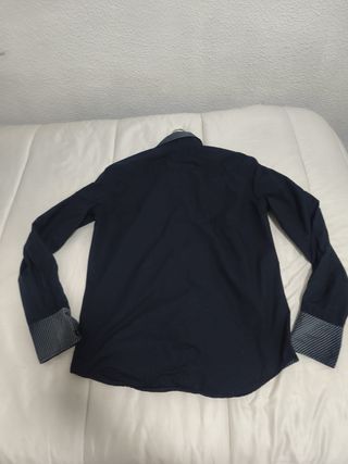 Camisa Adolfo Domínguez - Negra Gris