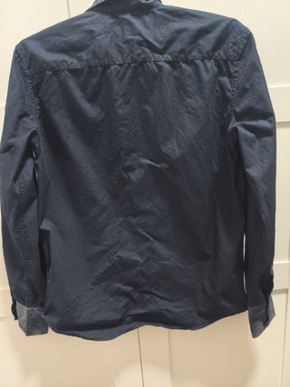 Camisa Adolfo Domínguez - Negra Gris