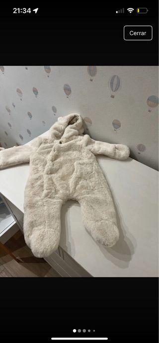 Buzo bebe zara talla 1-3