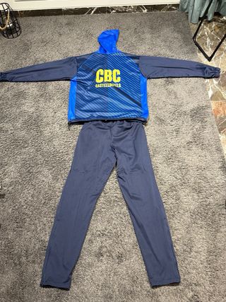Chándal del Club Básquet Castelldefels.
