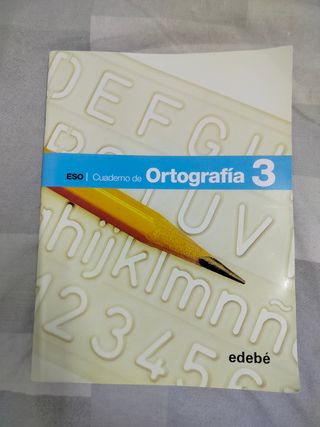 Cuaderno de ortografía 3 ESO