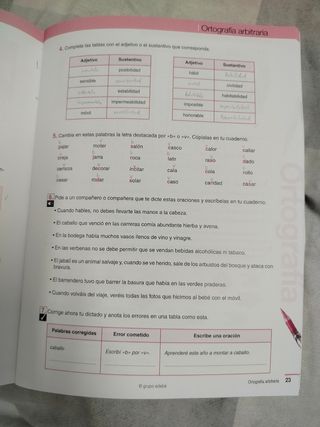 Cuaderno de ortografía 3 ESO