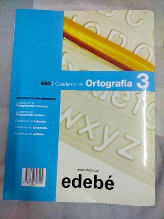 Cuaderno de ortografía 3 ESO