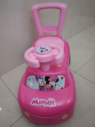 Correpasillos Minnie Mouse rosa