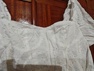 Top blanco crop