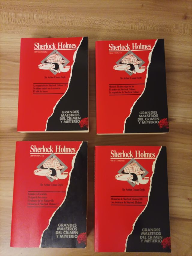 Libros Sherlock Holmes