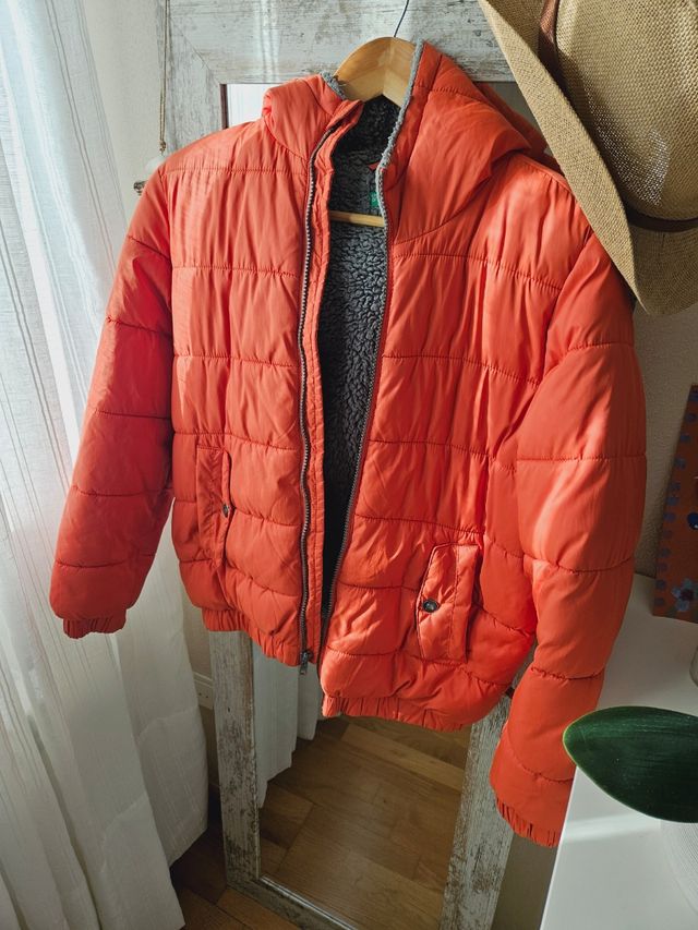 Cazadora acolchada Benetton niño 10-11