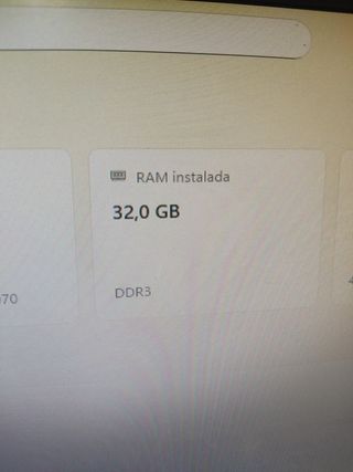 Placa base, procesador, RAM 32GB y gráfica