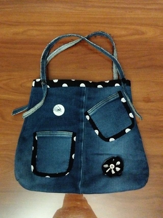 Bolso Adidas hecho a mano