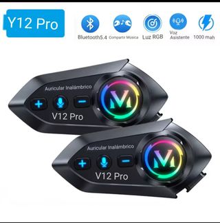 Y12 Pro - Intercomunicadores Moto [NUEVOS] Bluetoo