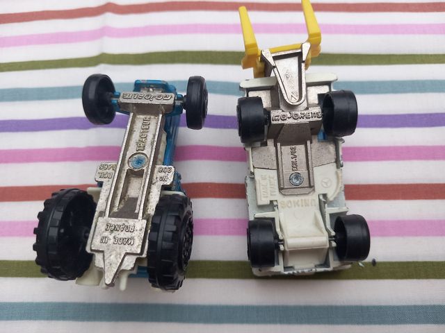 Trattore e carrello elevatore in miniatura