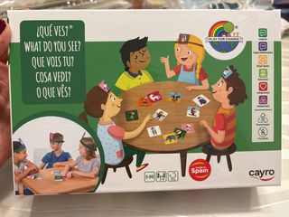 Juego de mesa ¿Qué ves?