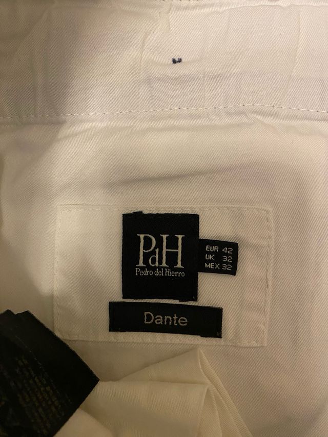 Bermuda Pedro del Hierro. De rayitas azul y blanco