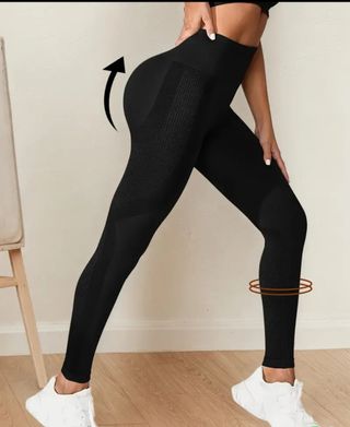 Leggings deportivos mujer - cintura alta. Push up