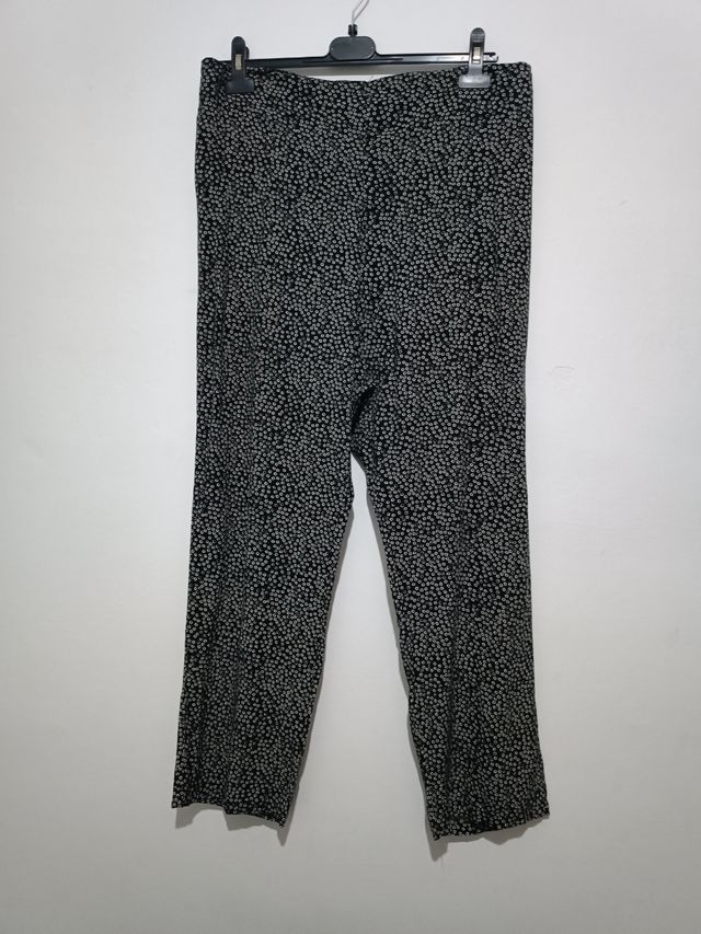 Pantalones fluidos estampados XXL