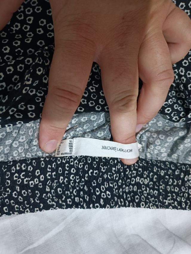 Pantalones fluidos estampados XXL