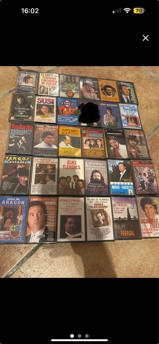 29 Cintas Casette Flamenco/Pop Español