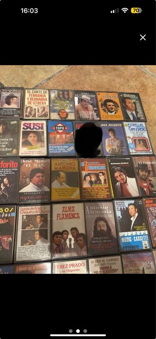 29 Cintas Casette Flamenco/Pop Español