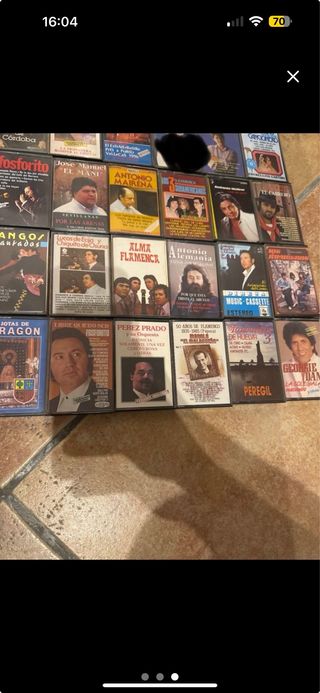 29 Cintas Casette Flamenco/Pop Español