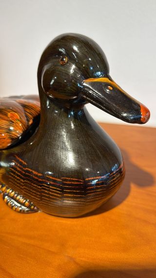 FIGURA PATO EN CERÁMICA