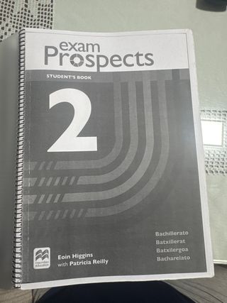 EXAM PROSPECTS 2 Student's book: libro de texto...