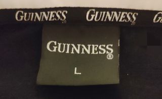 Polo Tg L Guinness nera originale