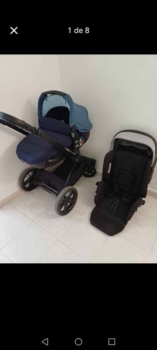 Carro bebé Muum Jane + silla coche