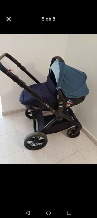 Carro bebé Muum Jane + silla coche