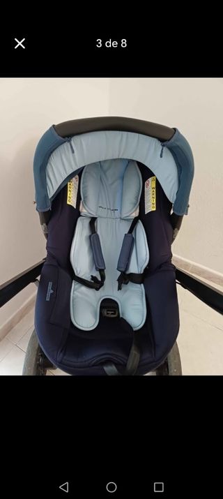 Carro bebé Muum Jane + silla coche