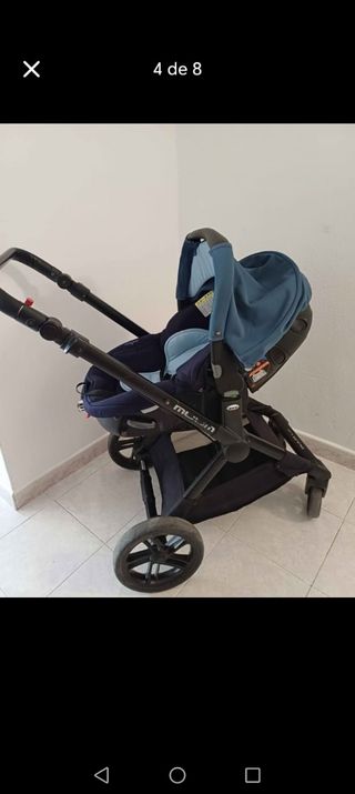 Carro bebé Muum Jane + silla coche