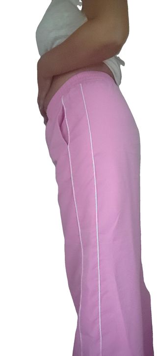 Pantalón chándal rosa mujer