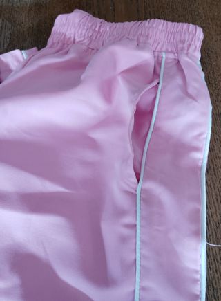 Pantalón chándal rosa mujer