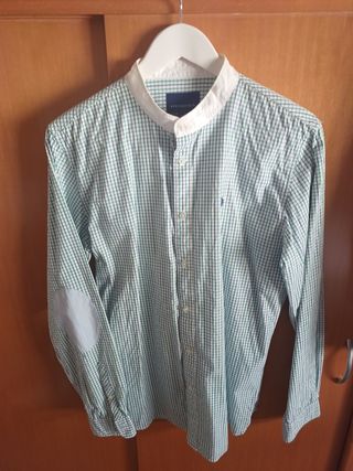 Camisa Springfield cuadros verde