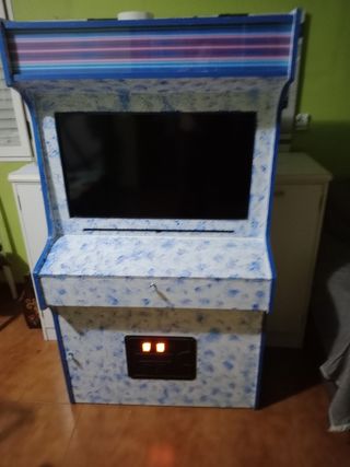 Mueble Arcade Retro para tele de 32 pulgadas 
