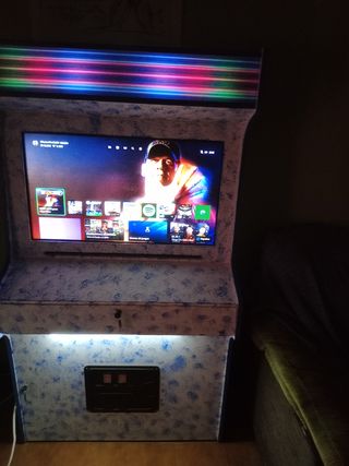 Mueble Arcade Retro para tele de 32 pulgadas 