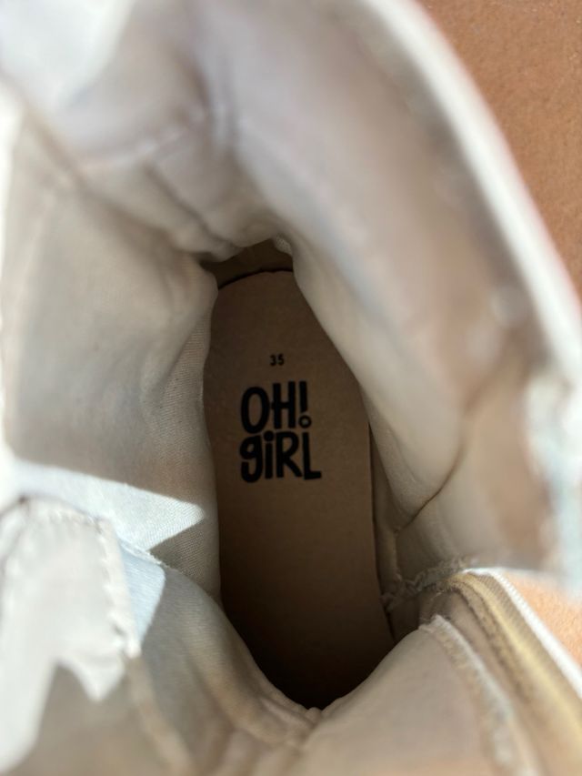 Botas OH!GIRL beige