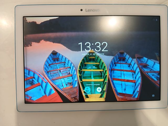 Tablet Lenovo blanca