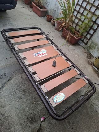 Cama articulada Body Flex marrón