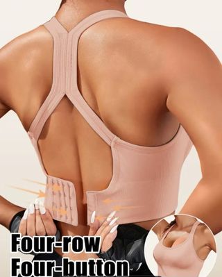 2 x Top deportivo rosa M - Sujetador deportivo