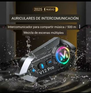 Intercomunicador Moto V12 Pro [NUEVO] Bluetooth
