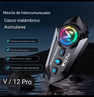 Intercomunicador Moto V12 Pro [NUEVO] Bluetooth