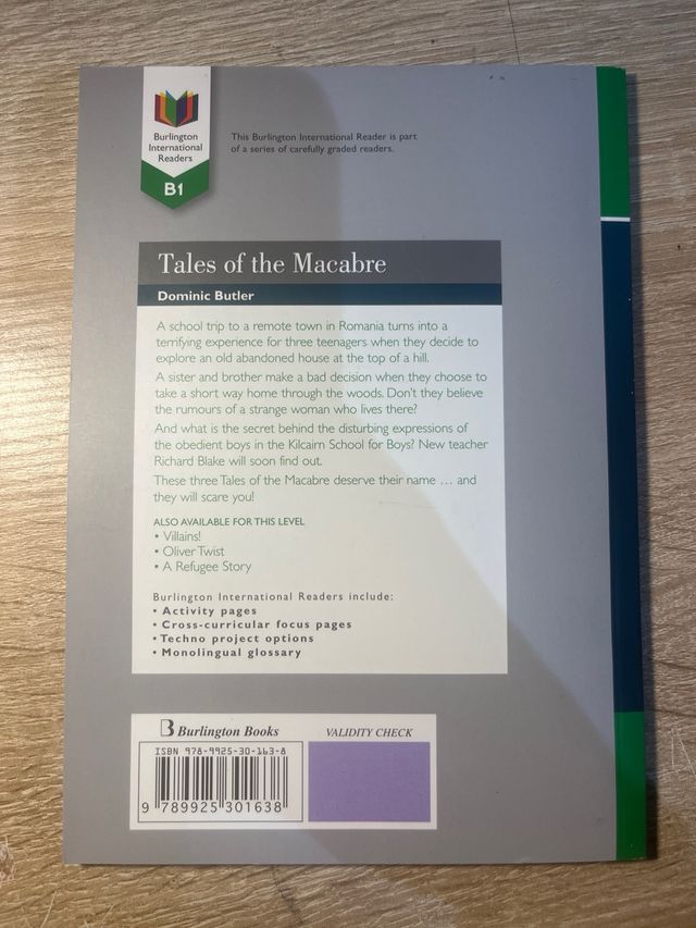 Tales of the macabre b1 bir