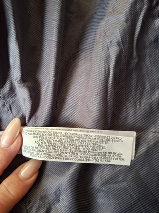 Gabardina Massimo Dutti XL