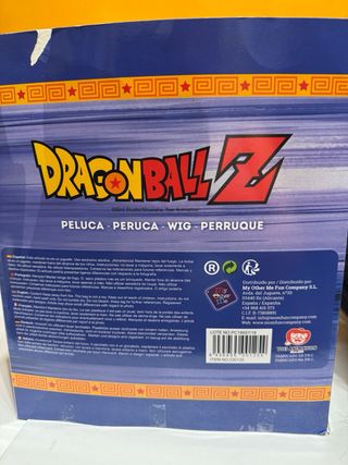 Peluca + camiseta Vegeta Dragon Ball Z Adulto