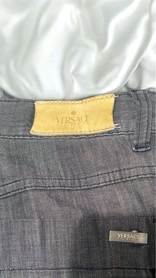 Jeans Versace, colore grigio, Taglia 29