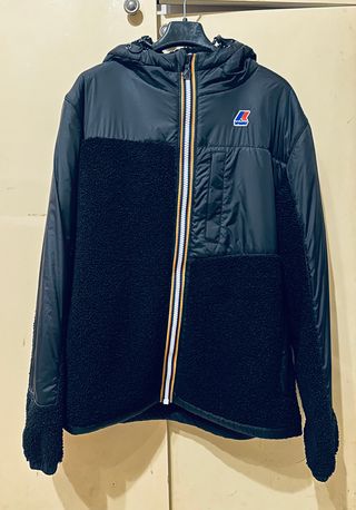Giacca K-Way Pile Nero